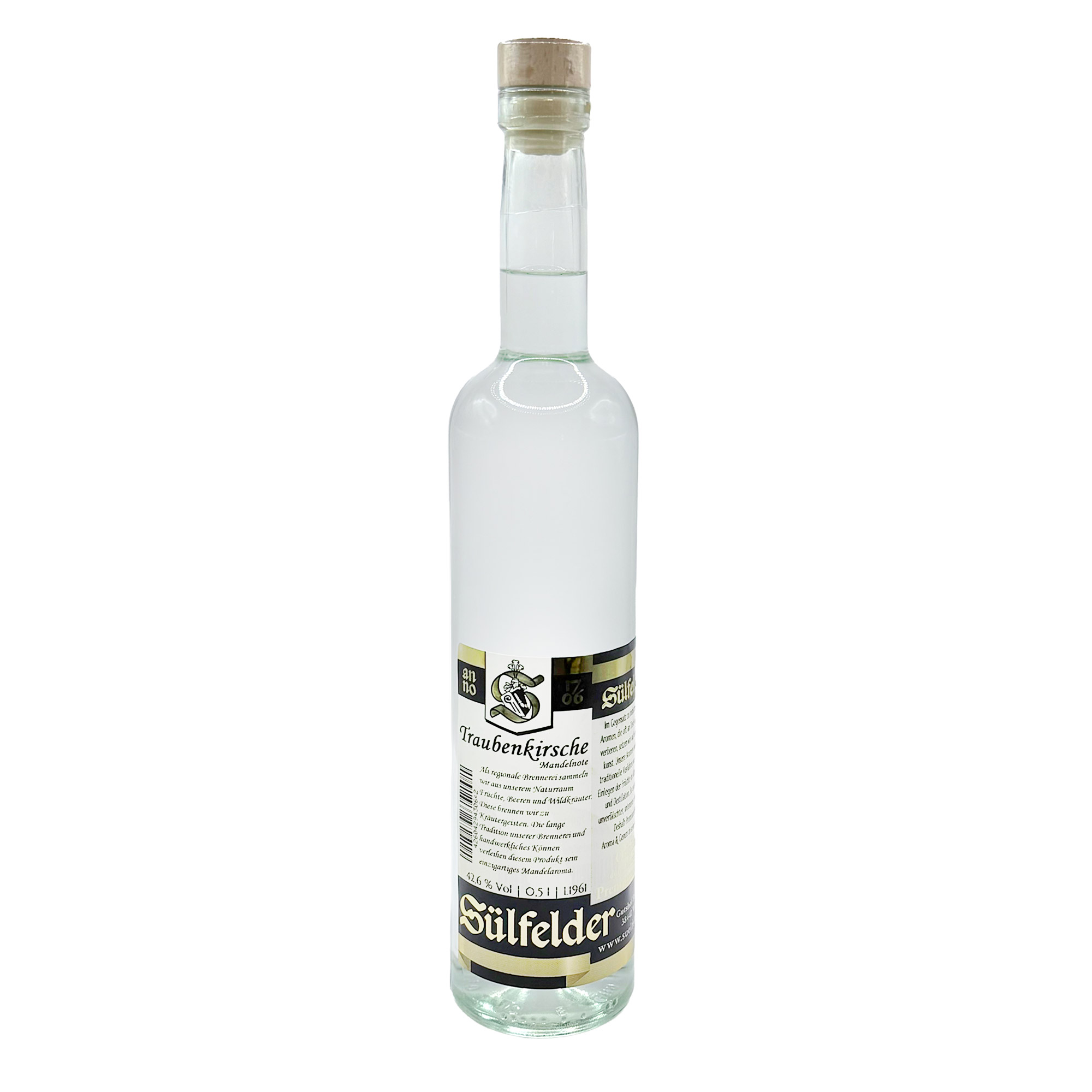 Traubenkirschengeist Sekunda 45 % Vol